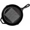 Cast Iron Cleaner with Durable Plastic Pan Grill Scrapers SENHAI 7 x7 inch Stainless Steel Scrubber for Skillets Griddles Pans or Woks and More