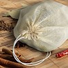 kingleder 12Pack Reusable Drawstring Cotton Soup Bags Straining Herbs Cheesecloth Bags Coffee Tea Brew Bags Soup Gravy Broth Stew Bags Bone Broth Brew Bags4''x6''