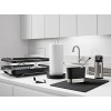 KOHLER Kitchen Pot and Pan Dish Scraper Silicone and Nylon Heat Resistant White and Charcoal