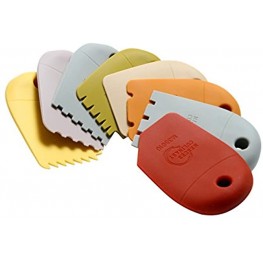 Mercer Culinary Silicone 8 Piece Plating Wedge Set Multicolor