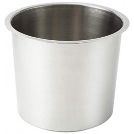 Crestware 2-1 2-Quart Stainless Steel Round Inset Pan Fits Opening of 5-Inch Inches