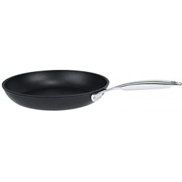 CRISTEL Exceliss+ Non-Stick coating FREE PFOA PFOS Fryingpan with anodized aluminum 3-Ply construction Brushed Finish all hobs + induction Castel'Pro Ultralu collection 10".