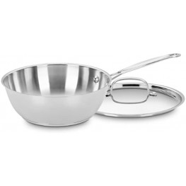 Cuisinart 735-24 Chef's Classic Stainless 3-Quart Chef's Pan with Cover