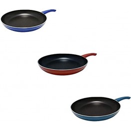 IMUSA USA 12" Nonstick Saute Pan in Assorted Colors Teal Red Blue