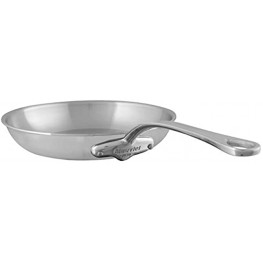 Mauviel M'Urban 30cm 11.8" Round Cast SS Handle Tri-Ply Fry pan 11.8" Brushed Stainless Steel