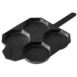 Mommy’s Pot Egg Pan Triple Pre-seasoned with organic flaxseed oil cast iron pan eco friendly