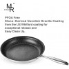 Mr Rudolf Nonstick Frying Pan,Tri-Ply Stainless Steel Skillet,PFOA-free Fry Pan,Induction Omlette Pan,Oven Safe Dishwasher Safe 12 Inch