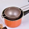 Chocolate Melting Pot Non-Stick Coating Double Boiler Insert Baking Tools 450 Ml Mask,Melted Butter Chocolate