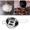 Double Boiler Pot,Candy Melting Pot,Melting Chocolate,Wax,Soap,and Candle Making,Melting Pot,Double Boiler for Chocolate Melting 480ML
