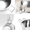 Melting Pot 1000ML Stainless Steel Double Boiler Pot with Heat Resistant Handle COHOOP 304 18 8 Large Baking Tools for Melting Chocolate Butter Candy and Candle 1000ml 33oz