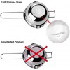 Stainless Steel Double Boiler Pot Small with Heat Resistant Handle for Chocolate Melting Pot Candy and Candle Making600ml