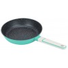 Nonstick Frying Pan Frying Pan Non-Stick Pot With Lid Cookware for Home Kitchen Use 26cm Green Suitable for Cooking Saute Vegetables Steaks Induction Compatible Safe and Durable