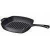 10 Pre-seasoned Square Cast Iron Skillet Grill Pan for Grilling Bacon Steak and Meats Stove Fire and Oven Safe For Camping and Barbecue