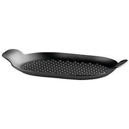 Alessi PU304 edo Grill pan in cast-iron. Magnetic steel bottom suitable for induction cooking.
