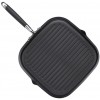 Anolon Advanced Hard Anodized Nonstick Square Griddle Pan Grill with Pour Spout 11 Inch Gray
