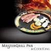 CookKing Master Grill Pan Korean Traditional BBQ Grill Pan Stovetop Nonstick Indoor Outdoor Smokeless BBQ Cast Aluminum Grill Pan