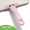 GreenLife Grip Healthy Ceramic Nonstick Griddle Pan 11 Soft Pink