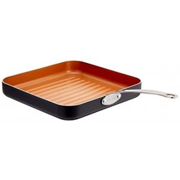 Grill Pan with Ti-Cerama Surface 10.5 Copper