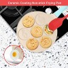 Kids Pancake Maker Pan 7-Cup Animal Pancake Mold Nonstick Grill Pan Mini Blini Pancakes Mold for Children 10 Inch With Silicone spatula & Silicone Brush