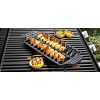 Outset 76375 Shrimp Cast Iron Grill and Serving Pan