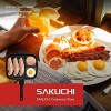 Sakuchi 11 Inch Grill Pan Multi-function Divided Frying Pan Nonstick All-In-One Breakfast Griddle Pan 3 Section Meal Skillet Induction