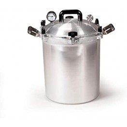 All American 930 Canner Pressure Cooker 30 qt Silver