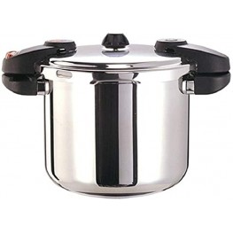 Buffalo Clad Quick Pot Stainless Steel Pressure Cooker 8L