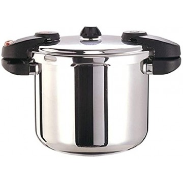 Buffalo Clad Quick Pot Stainless Steel Pressure Cooker 8L