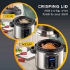 Crock-pot SCCPPA800-V1 Express Crisp 8-Quart Pressure Cooker Includes Air Fryer Lid Stainless Steel