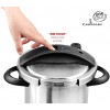 Culina One-Touch Pressure Cooker. Stovetop 6 Qt. Stainless Steel With Steamer Basket