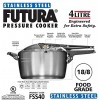 Hawkins-Futura F-41 Induction Compatible Pressure Cooker 4-Liter Stainless Steel