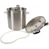 Westinghouse Stainless Steel Pressure Cooker & Canner 53.5 Quart Silver