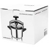 Wmsse-Steampunk Classic Stainless Steel Pressure Cooker with Steamer All Cookers Including Induction CSTA26-12.6Quart