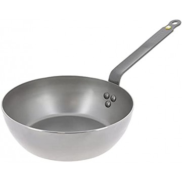 de Buyer Mineral B Country Pan Nonstick Frying Pan Carbon and Stainless Steel Induction-ready 9.5