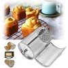 Oven Basket Stainless Steel Bakeware Oven Roast Baking Nuts Beans Peanut Basket BBQ Grill 1218cm