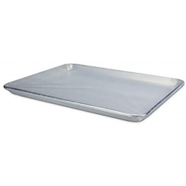 PanSaver Eco Oven-Safe Pan Liner Clear Disposable Liner Bags Bun Sheet Pan Liners 100 Liners