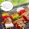 Round Roasting Net Roasting Pan Roasting Tray Stainless Steel Wire Roaster Wooden Handle with Roasting Net,Non-Stick Cake Cooling Tray