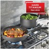 T-fal Ultimate Hard Anodized Nonstick 16 In. x 13 In. Roaster with Rack Black 16 Inch x 13 Inch Grey