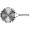 Anolon Advanced Stainless Steel Triply Sauce Pan Saucepan with Lid 2 Quart Silver