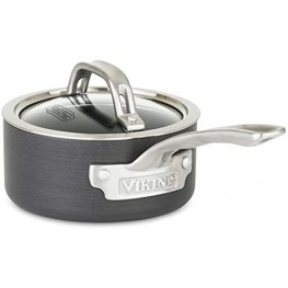 Viking Culinary Hard Anodized Non-Stick Sauce Pan 1 Quart Gray