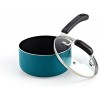 Cook N Home Nonstick Cookware Set 12-Piece Turquoise