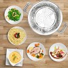 Duxtop Professional Stainless Steel Pasta Pot with Strainer Insert 4PC Multipots Includes Pasta Pot & Steamer Pot 8.6Qt Induction Stock Pot with Glass Lid Impact-Bonded Technology
