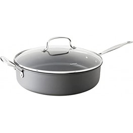 Cuisinart 633-30H Chef's Classic Nonstick Hard-Anodized 5-1 2-Quart Saute Pan with Helper Handle and Lid