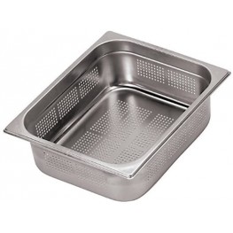 Paderno World Cuisine 20 7 8 inches by 12 3 4 inches Stainless-steel Perforated Hotel Pan 1 1 depth: 2 1 2 inches