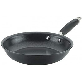 Anolon Advanced Home Hard-Anodized Nonstick Skillet 10.25-Inch Onyx