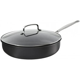 Cuisinart Deep Fry Pan with Cover 12" Anodized Black