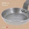 de Buyer Mineral B Egg Pan Nonstick Frying Pan Carbon and Stainless Steel Induction-ready 4.75