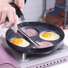 MyLifeUNIT Aluminum 4-Cup Egg Frying Pan Non Stick Egg Cooker Pan