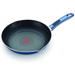 T-fal Excite ProGlide Nonstick Thermo-Spot Heat Indicator Dishwasher Oven Safe Fry Pan Cookware 12-Inch Blue