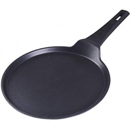Cainfy Crepe Pan Pancake Dosa Pan Induction Compatible Non Stick Flat Griddle Frying Skillet 11 inch